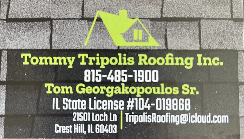 Slide of Tommy Tripolis Roofing