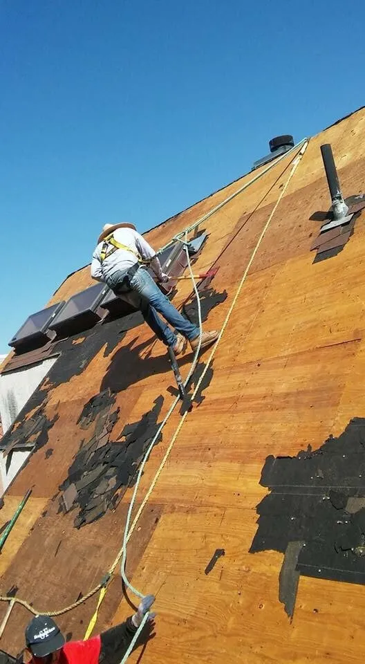 Slide of Tony and Velasco Roofing Constructions