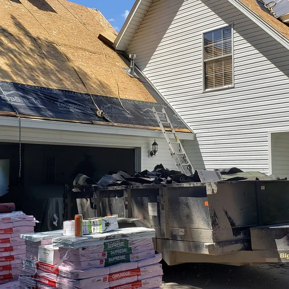 Slide of Tony Seigrist Roofing