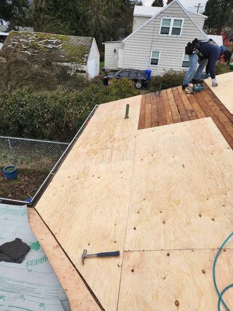 Slide of Tonys Roofing