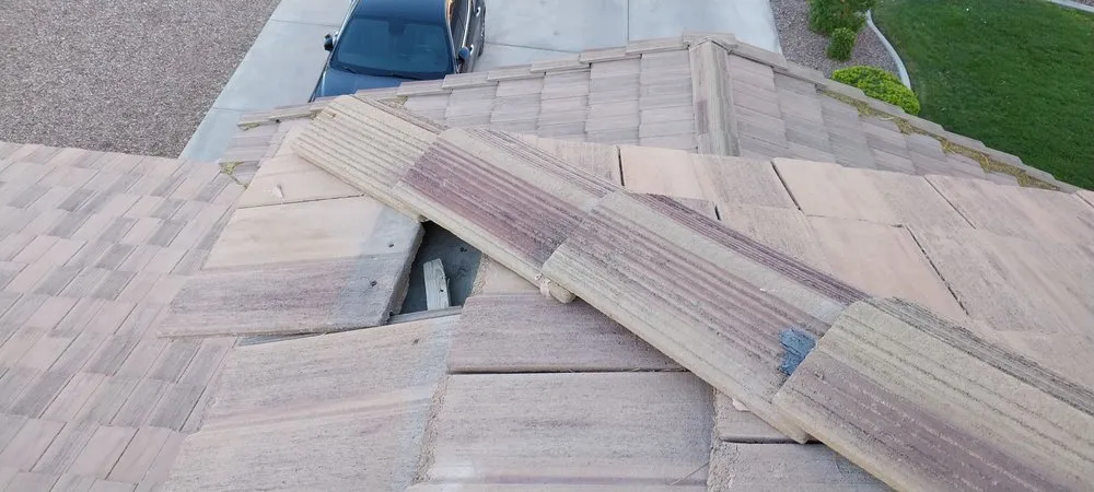 Slide of Tonys Roofing