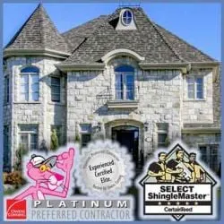 Tony's Roofing Services Logo