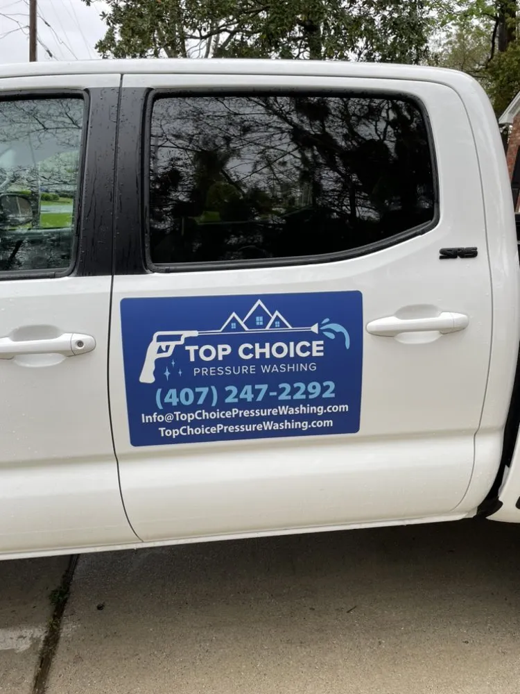 Slide of Top Choice Pressure Washing