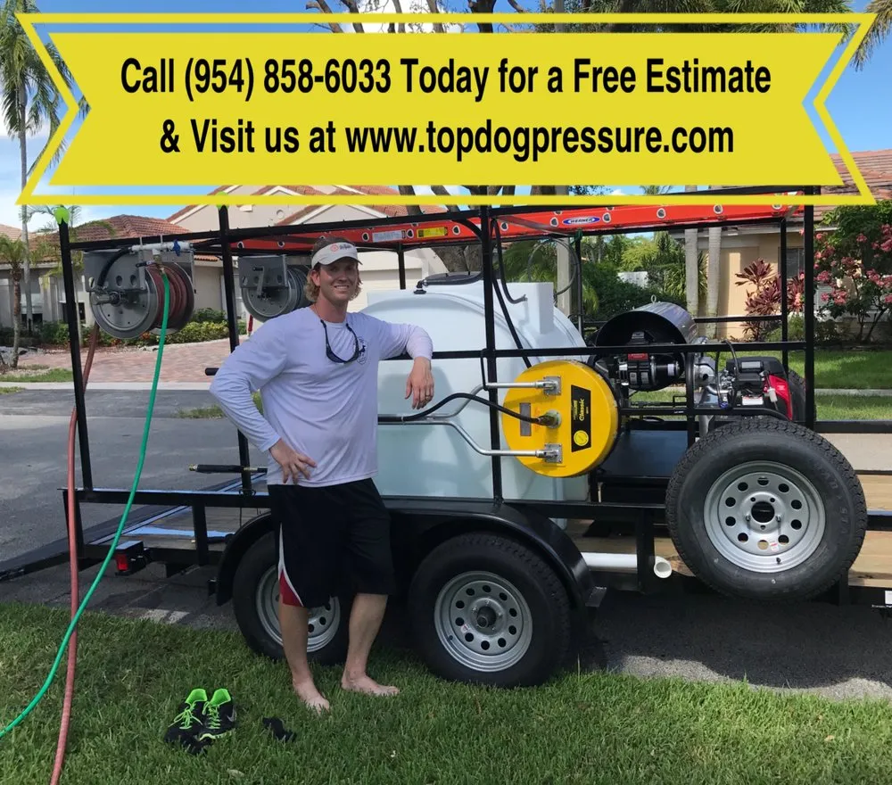 Slide of Top Dog Pressure Cleaning & Sealing Service