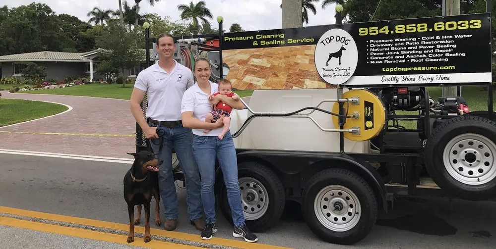 Slide of Top Dog Pressure Cleaning & Sealing Service