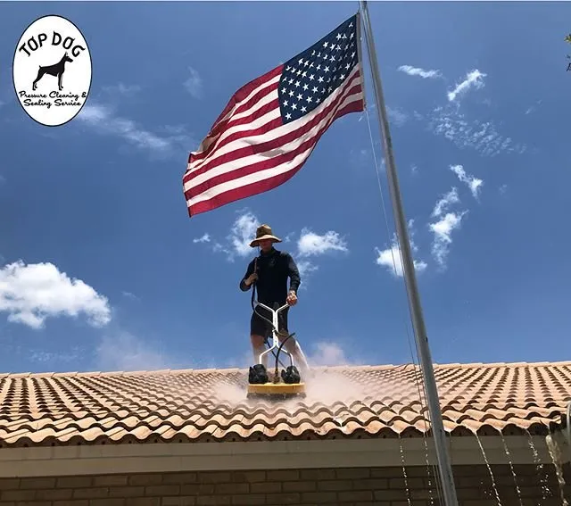 Slide of Top Dog Pressure Cleaning & Sealing Service