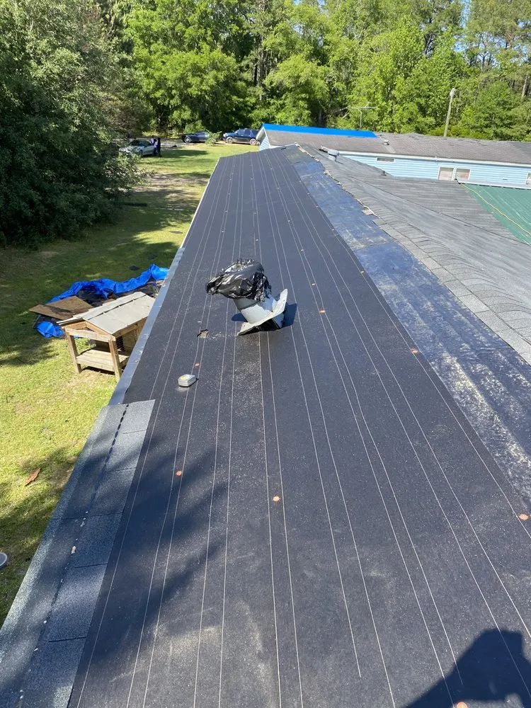Expert roof leak repair same-day service in Pineland, SC by Top Flight Roofing and Contruction