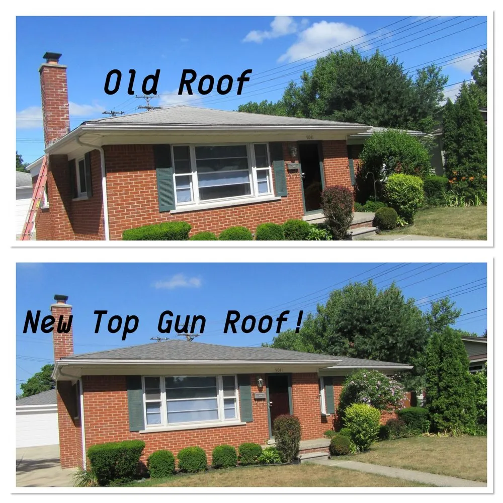 Slide of Top Gun Roofing and Restoration Services