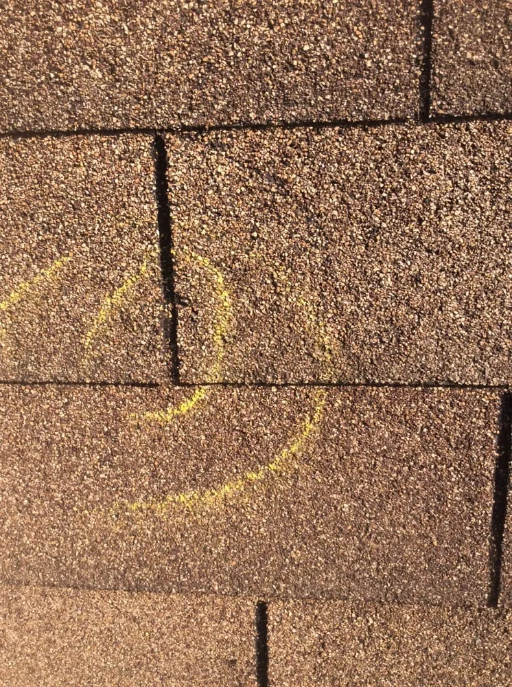 Slide of Top Hat Chimney and Roofing