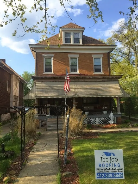 Slide of Top Job Roofing