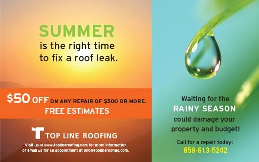 Slide of Top Line Roofing