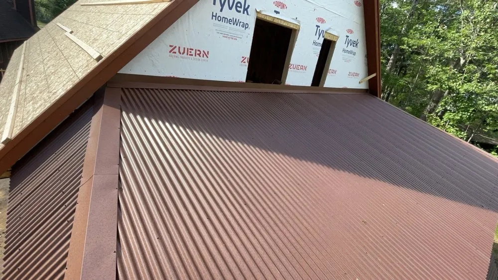 Slide of Top Metal Roofing