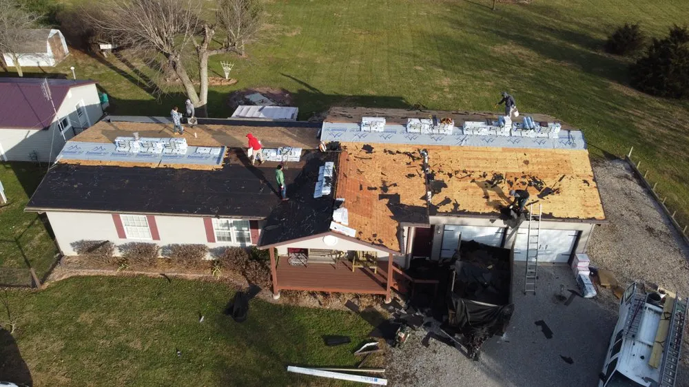 Slide of Top Most Roofing