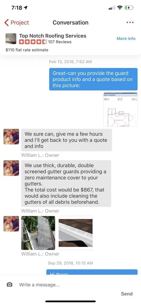 Slide of Top Notch Roofing Services