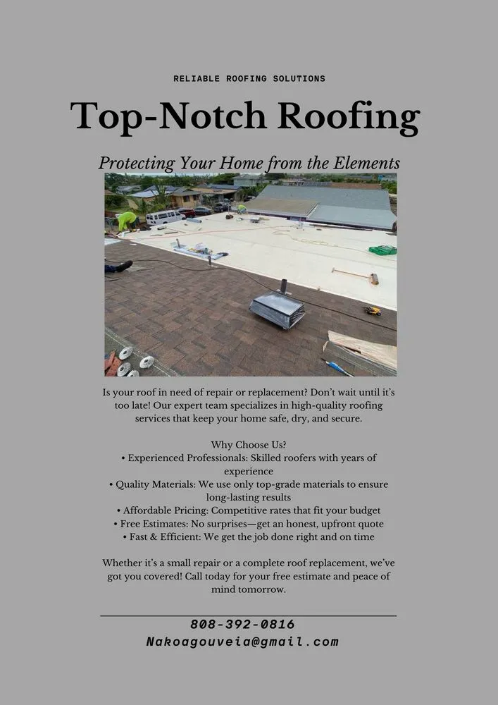 Slide of Top-Notch Roofing