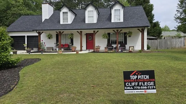 Top Pitch Roofing Logo