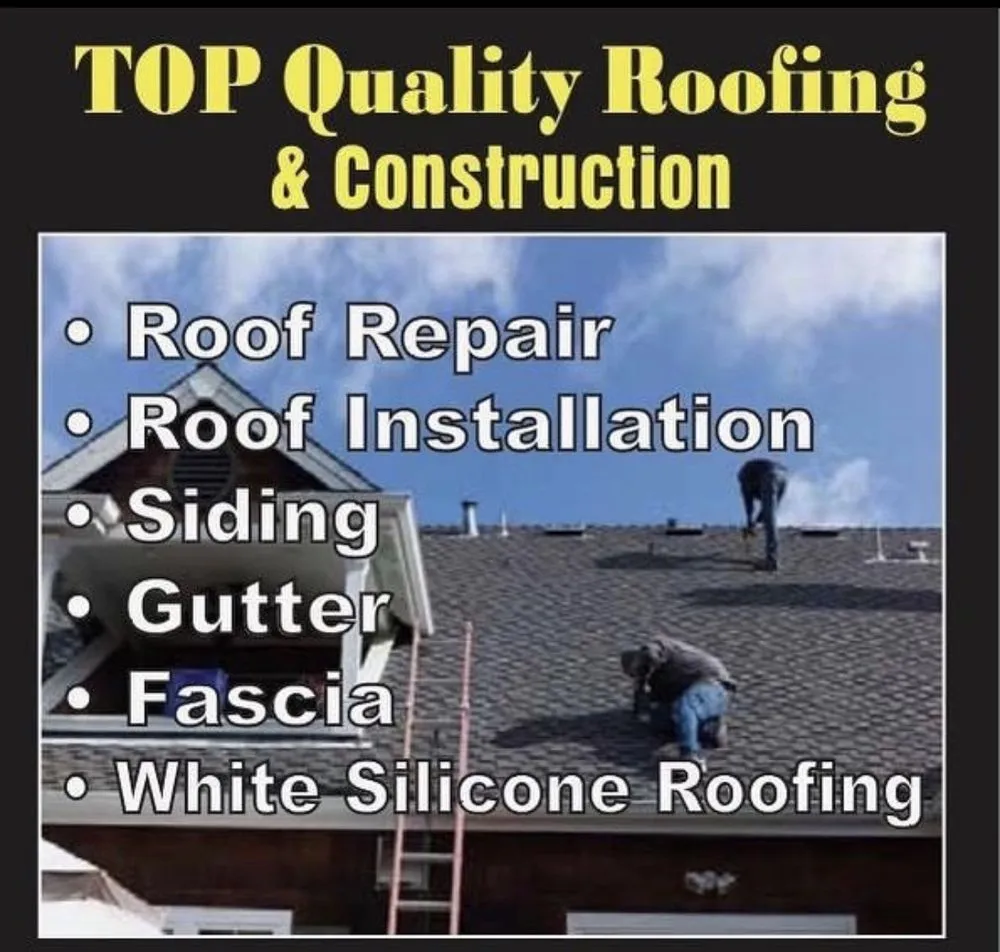 Slide of Top Quality Roofing Services