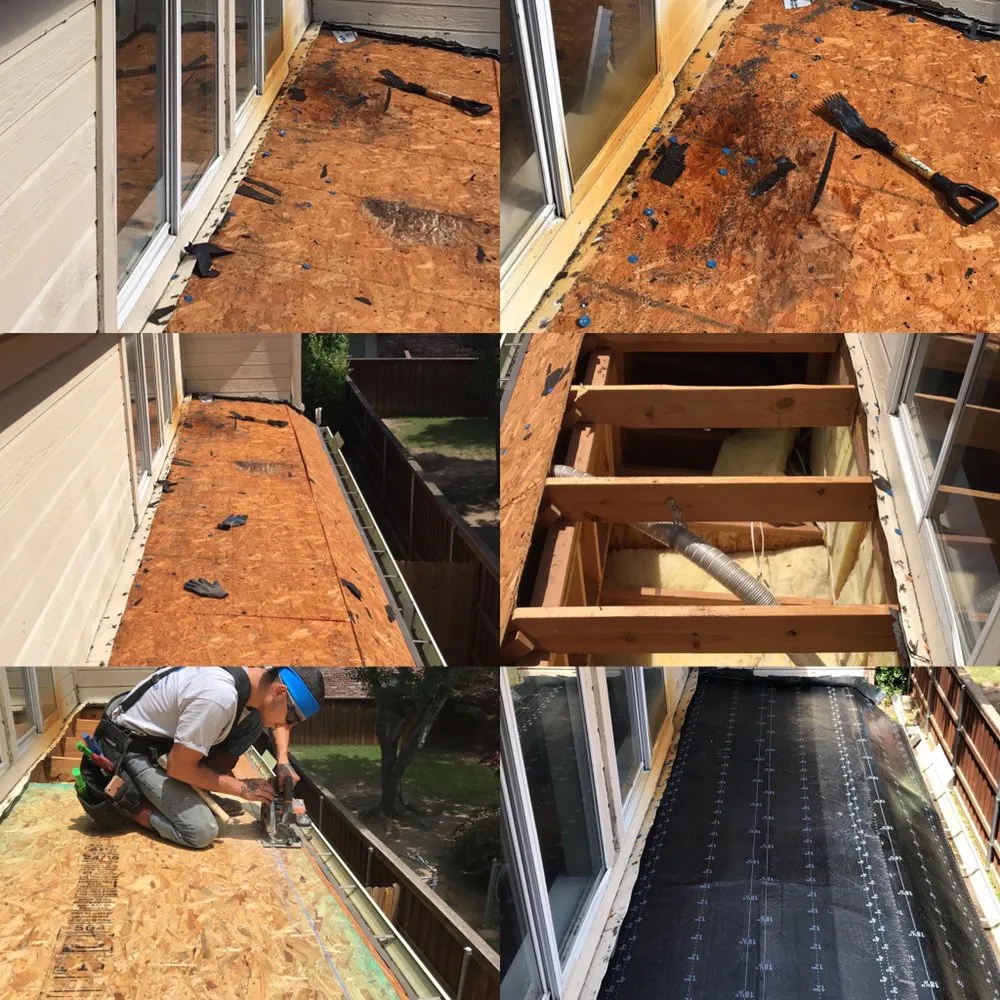 Slide of Top Repair Roofing