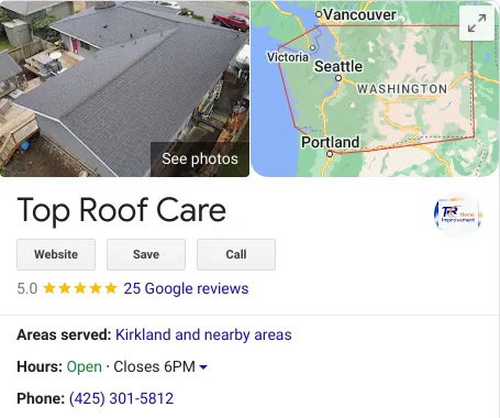 Slide of Top Roof Care