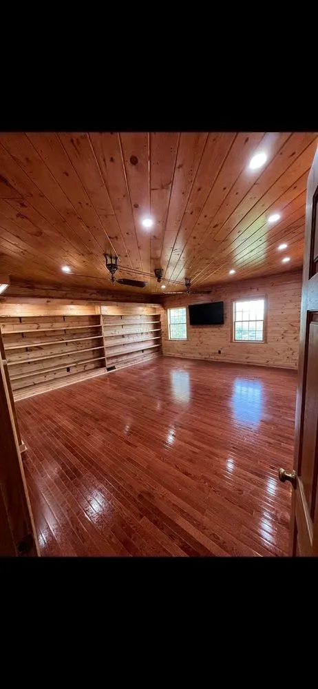 Slide of Top Shelf Construction