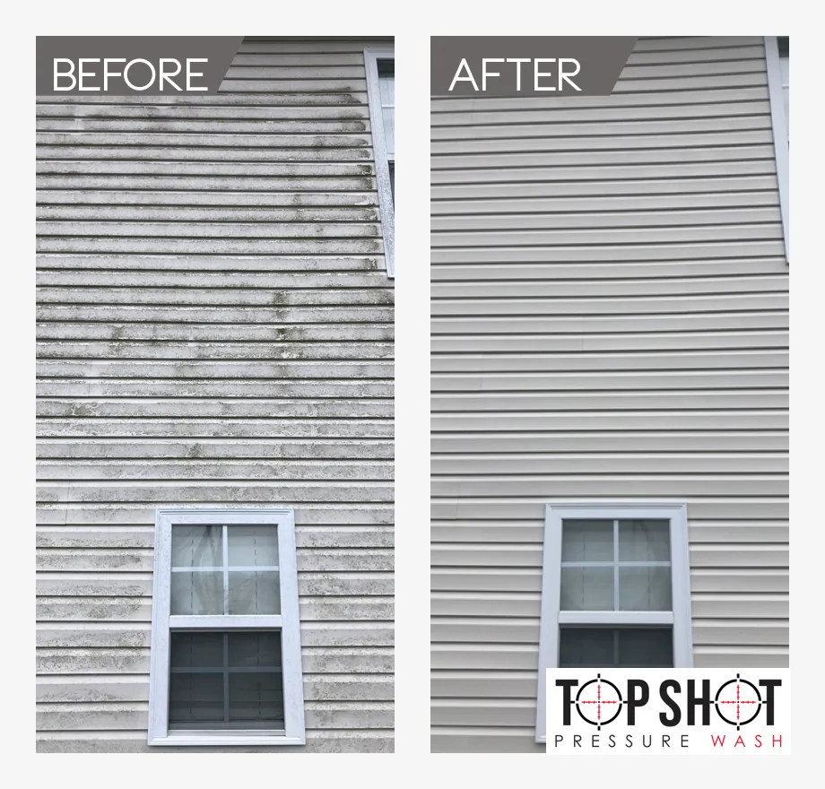 Slide of Top Shot Pressure Wash