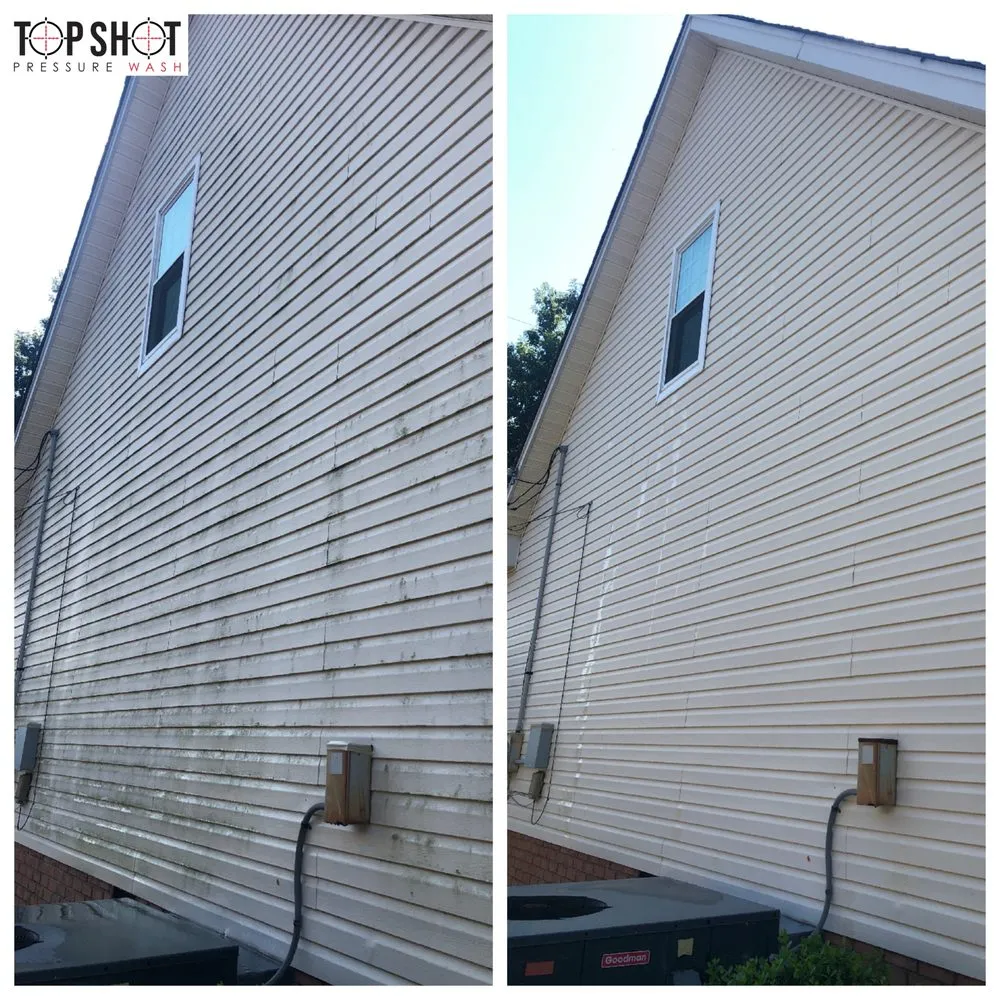 Slide of Top Shot Pressure Wash