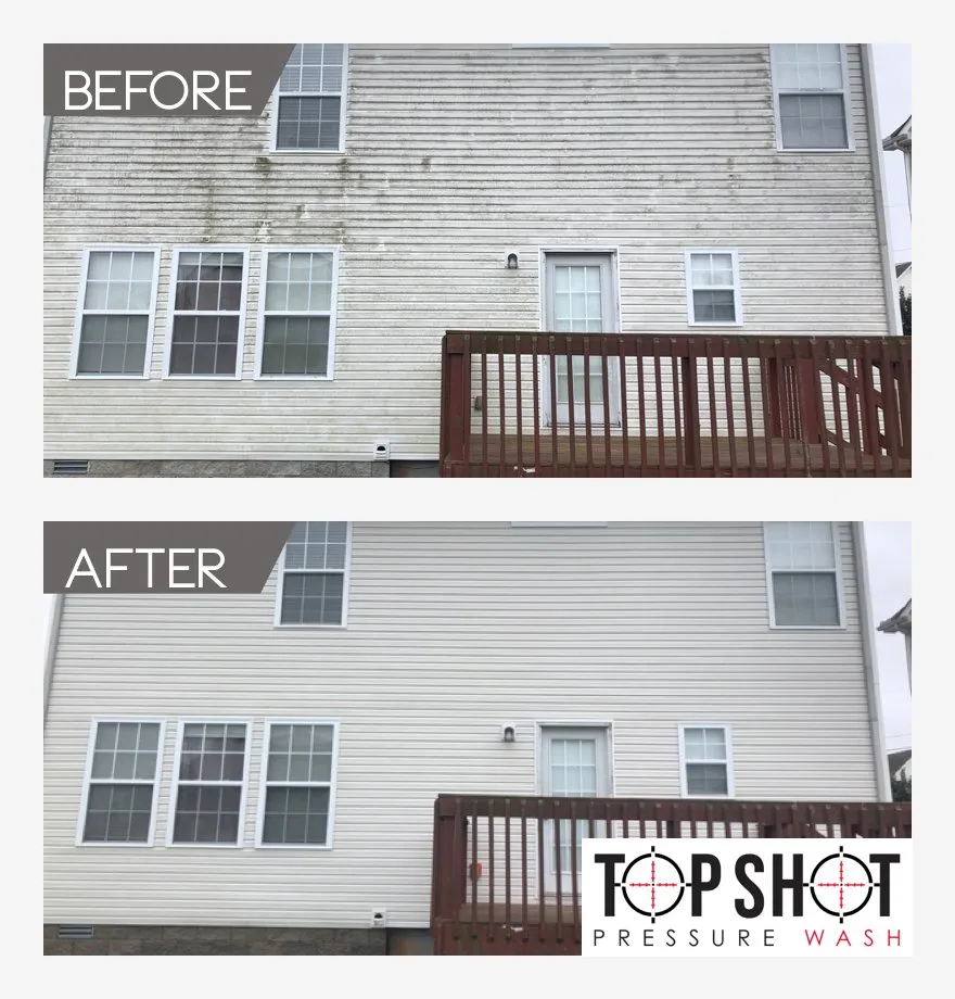 Slide of Top Shot Pressure Wash