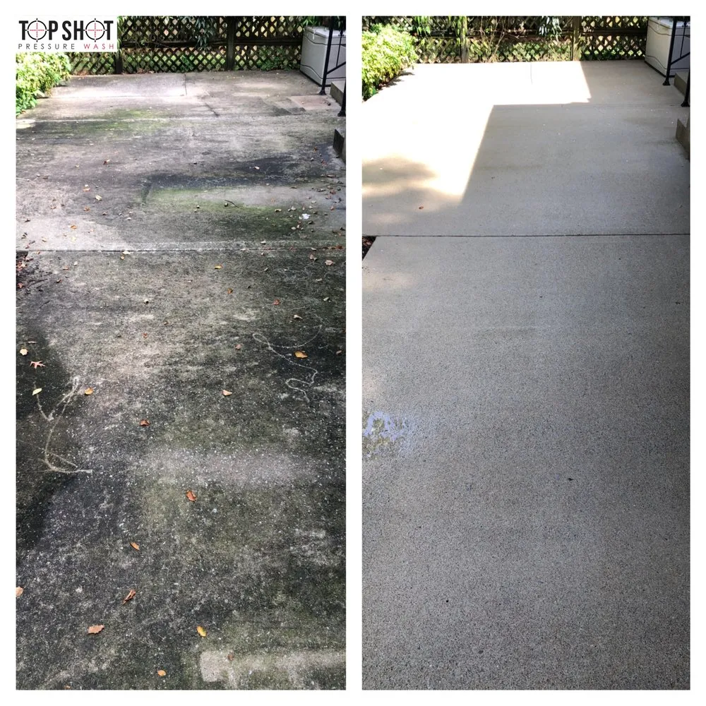 Slide of Top Shot Pressure Wash