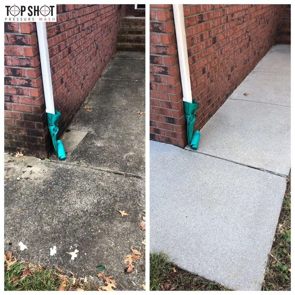 Slide of Top Shot Pressure Wash