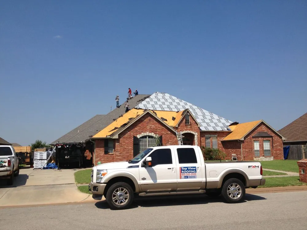 Slide of Top View Roofing