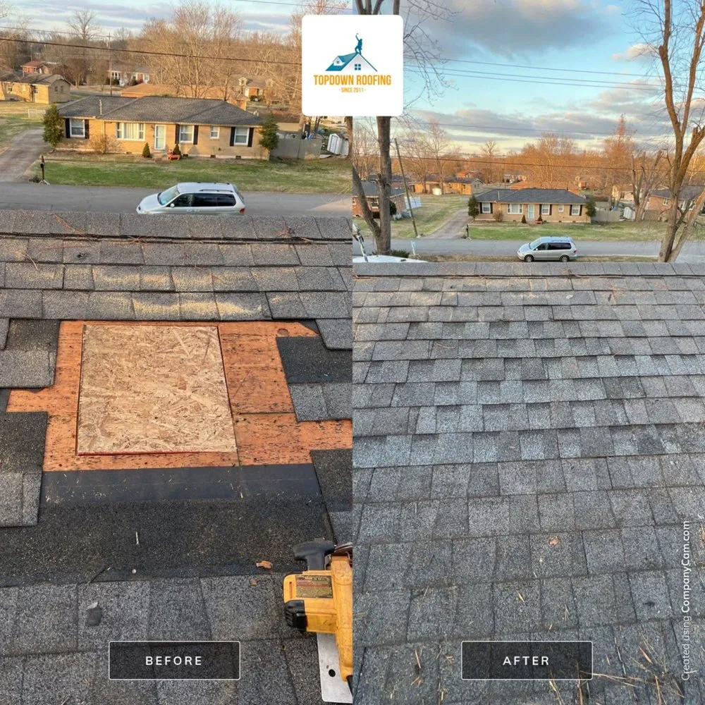Slide of TopDown Roofing