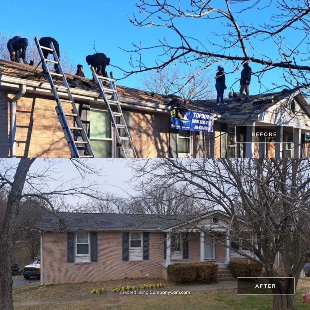 Slide of TopDown Roofing