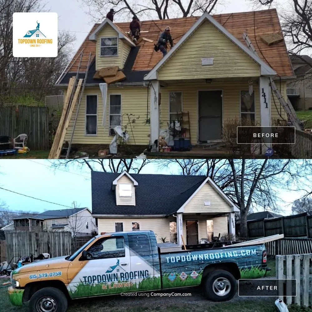 Slide of TopDown Roofing