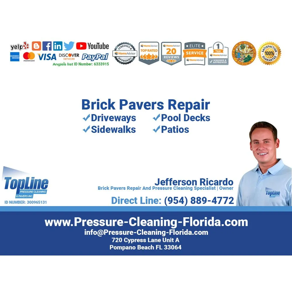 Slide of Topline Pressure Cleaning