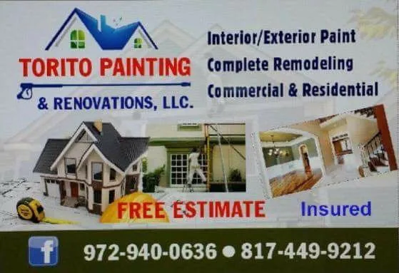 Slide of Torito Painting & Renovations