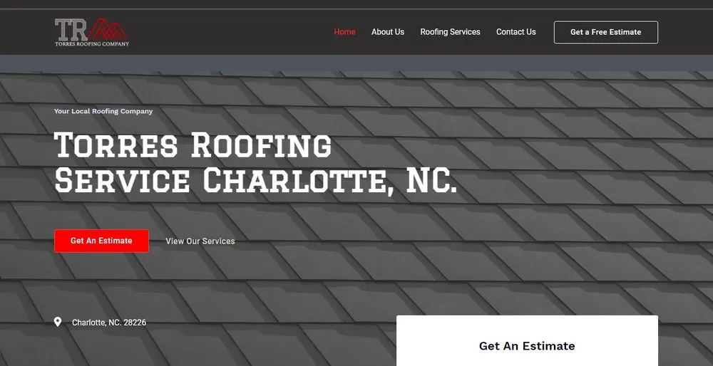 Slide of Torres Roofing Company