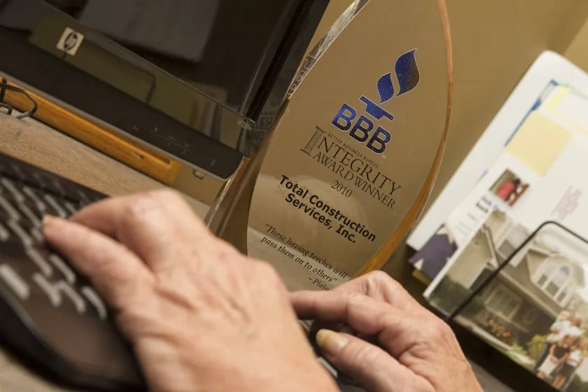 Slide of Total Construction Services