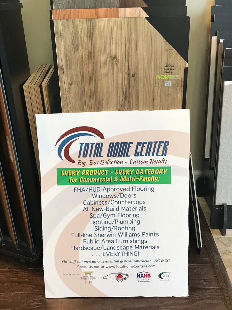 Slide of Total Home Center