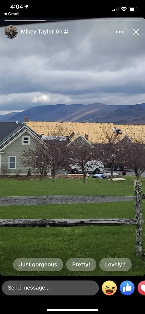 Licensed roof replacement in North Clarendon, VT by Total Roofing & Service