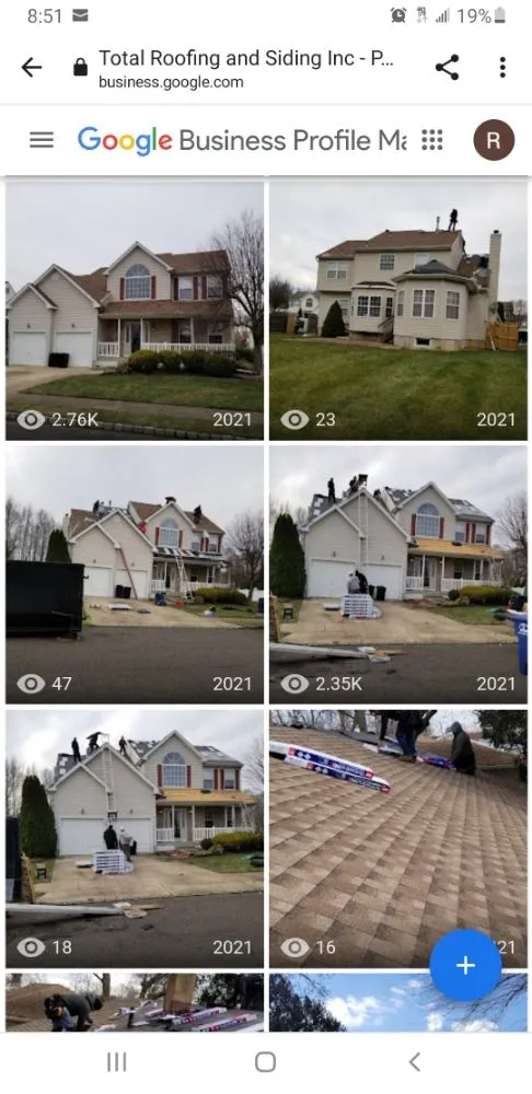 Slide of Total Roofing And Siding