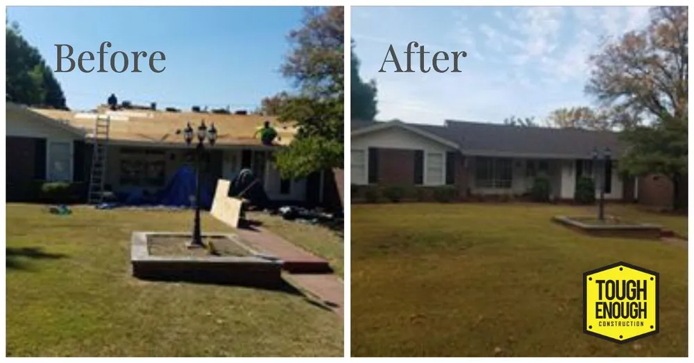 Expert storm damage roof repair same-day service across St. Louis, MO - Tough Enough Construction