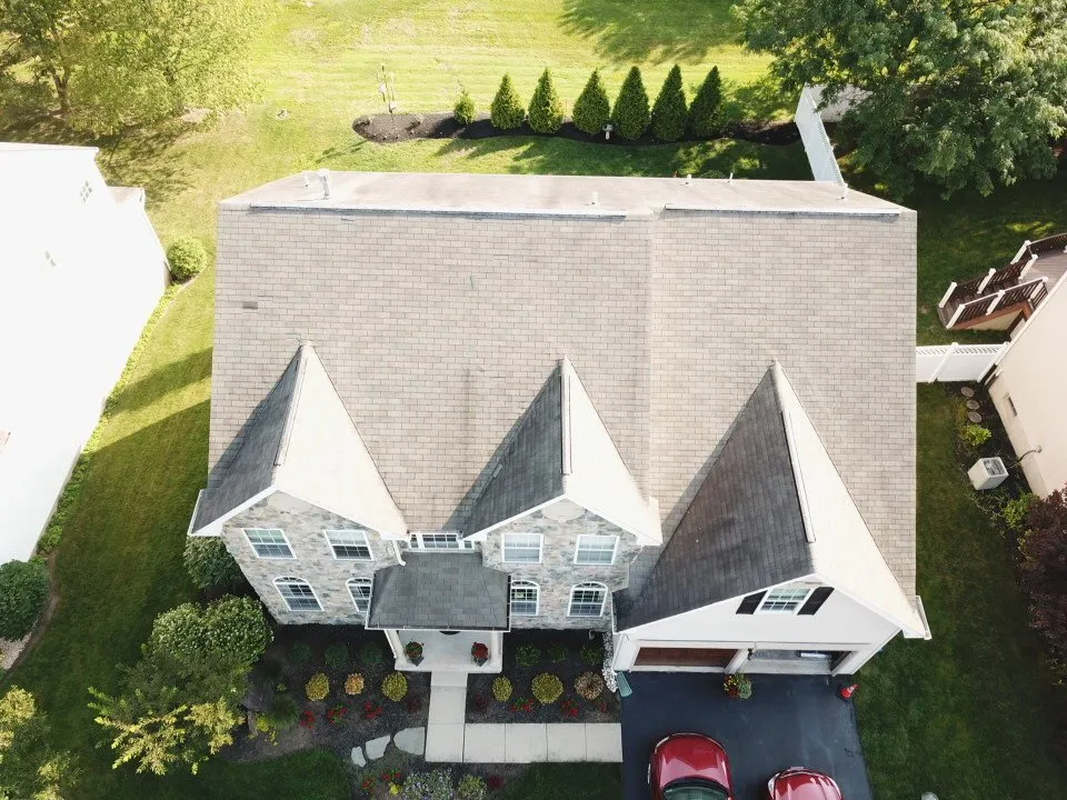 Licensed residential roofing service with free inspection in Bordentown, PA by Towers Roofing