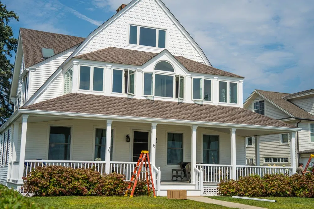 Slide of Town & Country Seamless Gutters