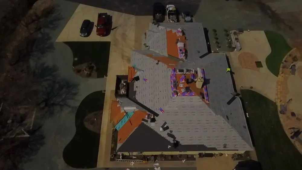 Slide of Townley Roofing