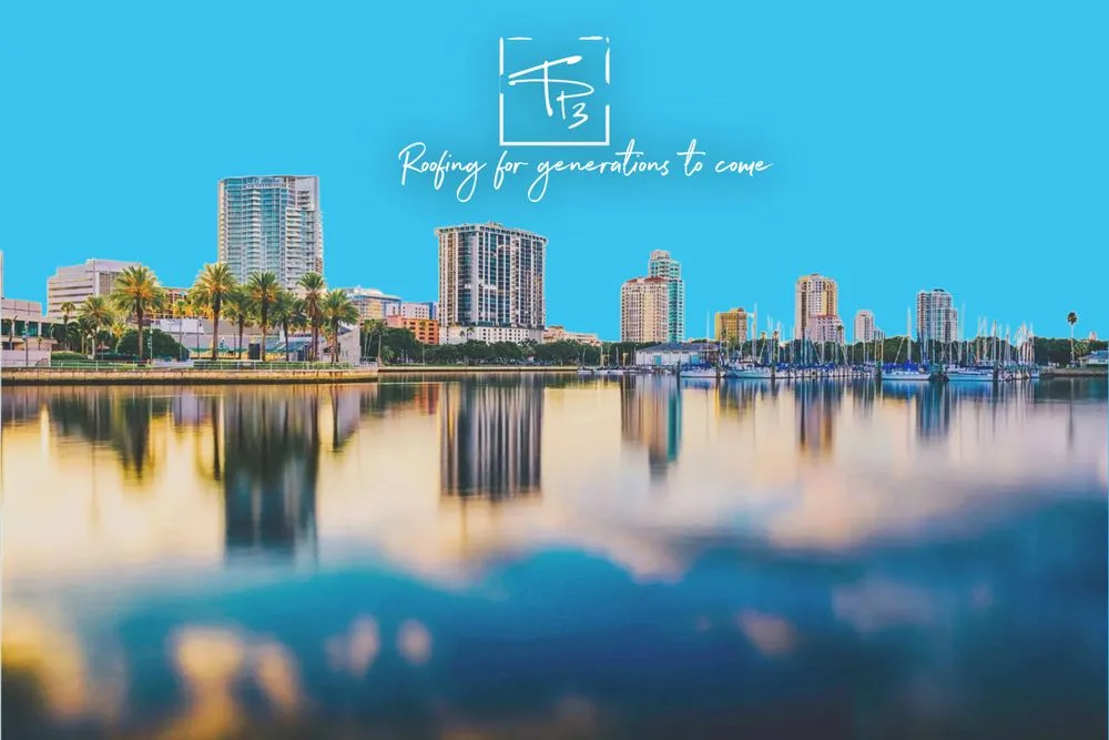 Professional roof repair after storm damage in St. Petersburg, FL by TP3 Roofing