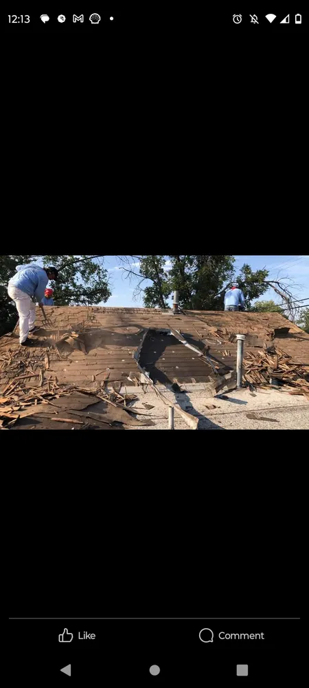 Slide of Track Hawk Roofing