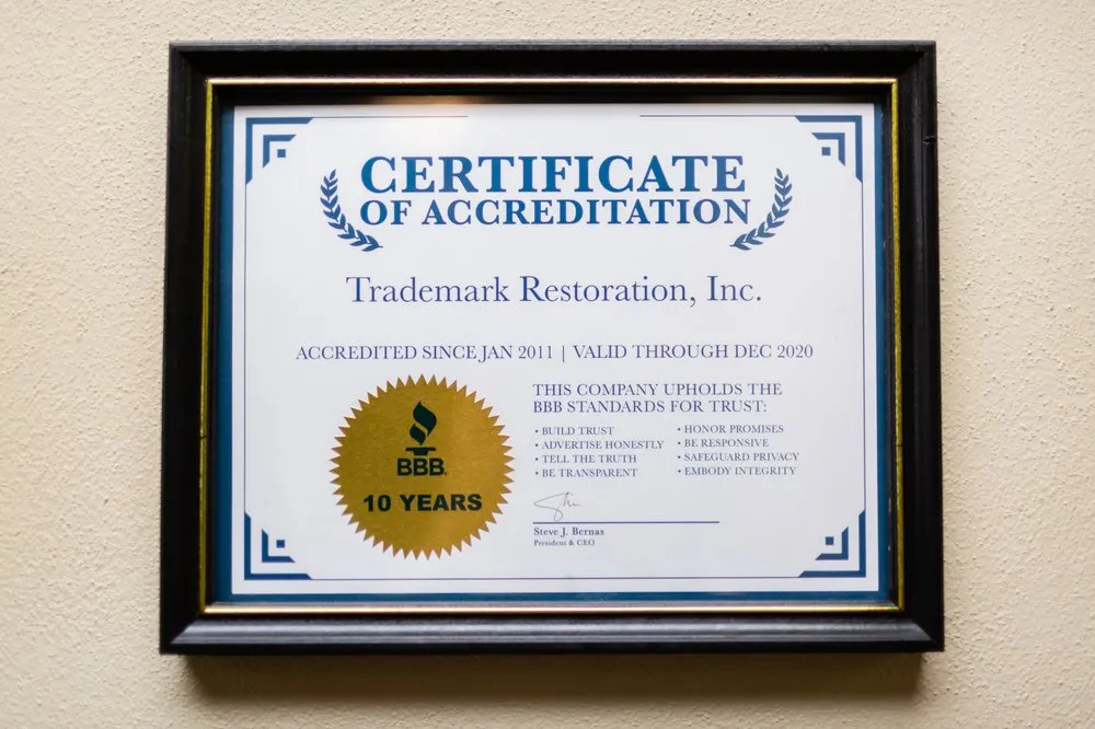 Slide of Trademark Restoration - Roscoe