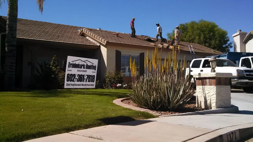 Slide of Trademark Roofing