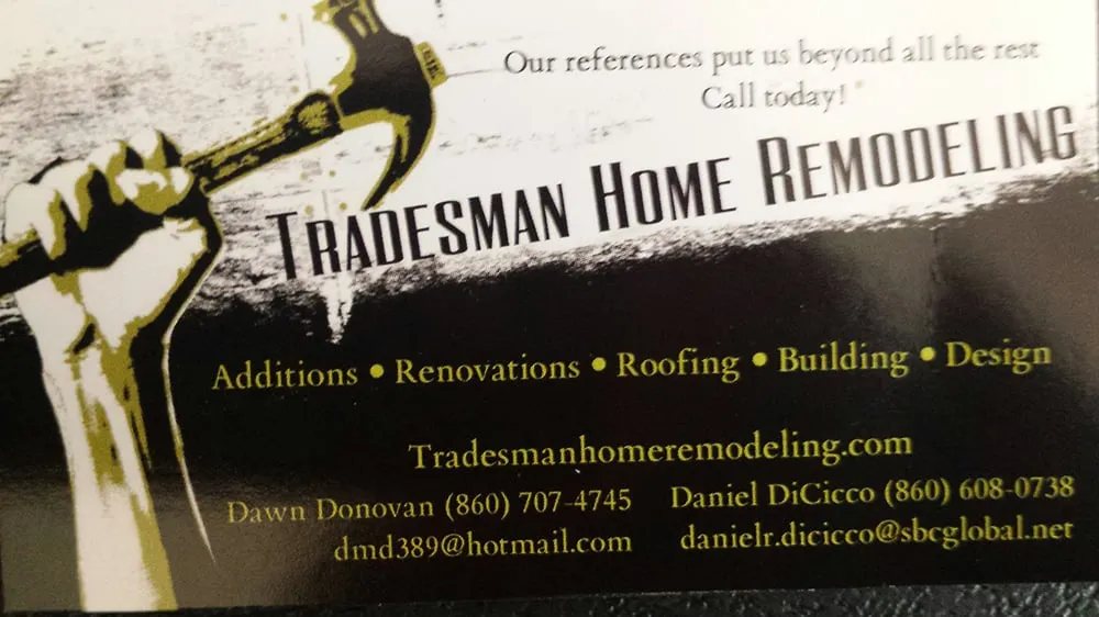 Slide of Tradesman Home Remodeling and Handyman services