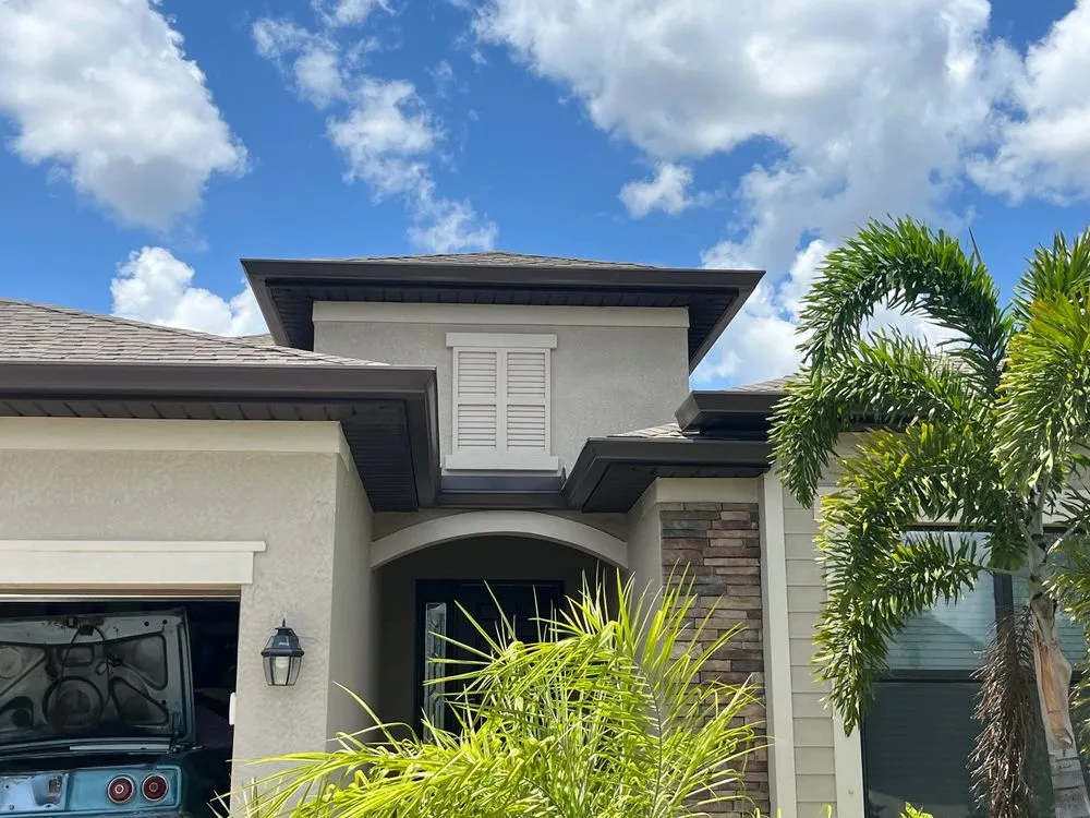 Slide of Traditional Seamless Gutters